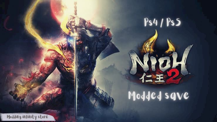 nioh 2 ps4 modded save