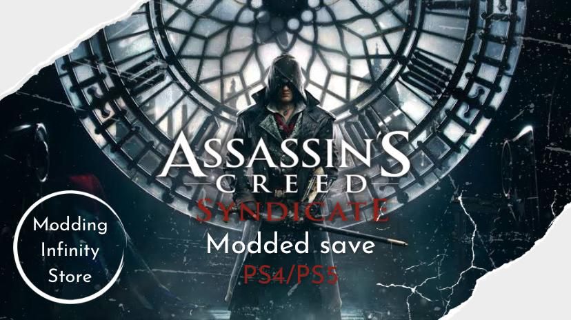 Assassin's Creed Syndicate Modded Save PS4/PS5