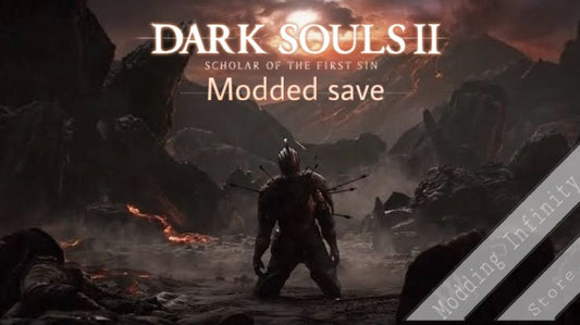 Dark Souls II Scholar Of The First Sin Modded Save PS4/PS5