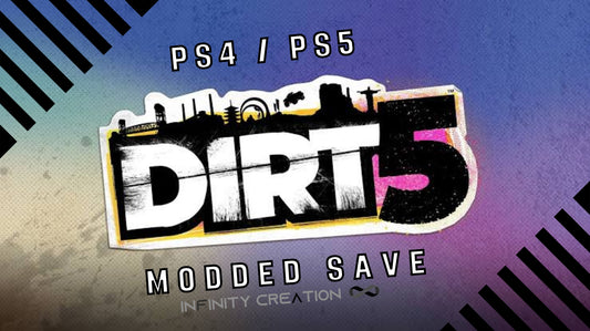 Dirt 5 Modded Save PS4/PS5