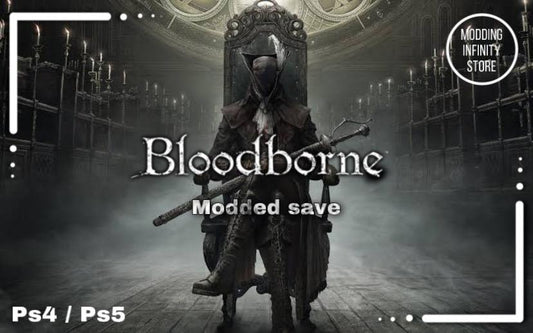 Bloodborne Modded Save PS4/PS5