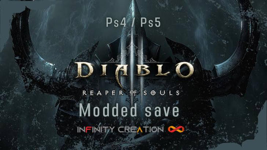 Diablo 3 Modded Save Out Season PS4/PS5