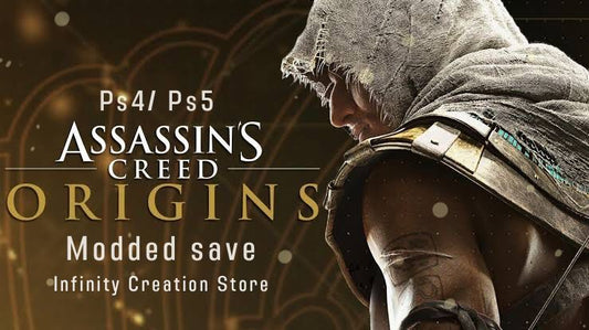 Assassin's Creed Origins Modded Save PS4/PS5