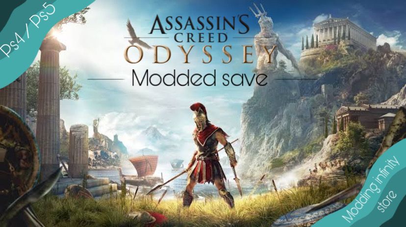 Assassin's Creed Odyssey Modded Save PS4/PS5