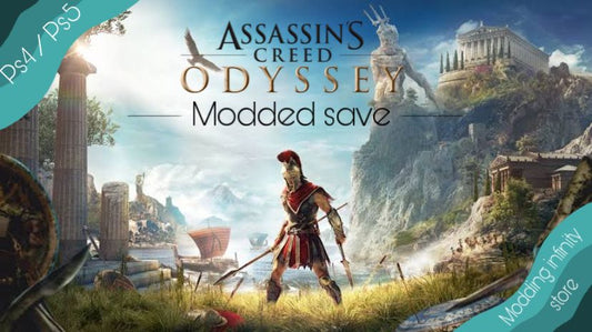 Assassin's Creed Odyssey Modded Save PS4/PS5