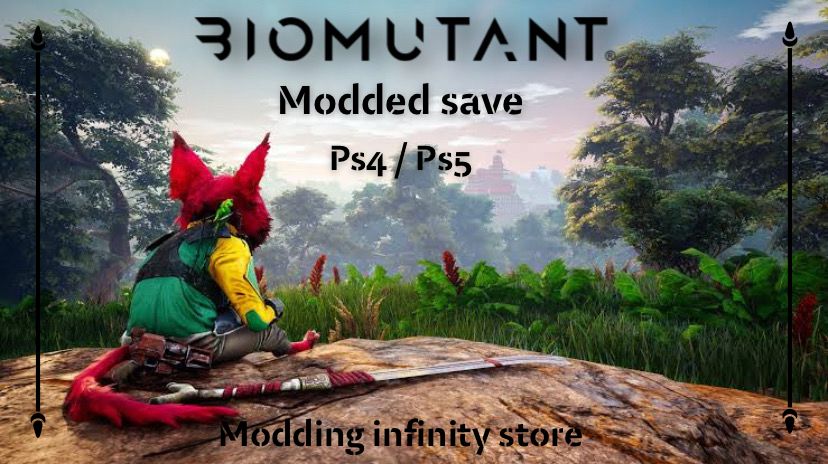 Biomutant Modded Save PS4/PS5