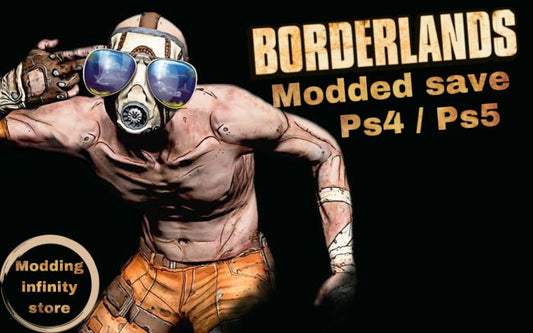 Borderlands Game Of The Year Modded Save PS4/PS5