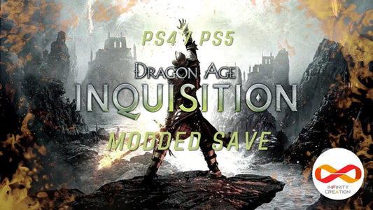 Dragon Age Inquisition Modded Save PS4/PS5