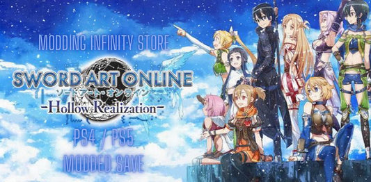 Sword Art Online Hollow Realization Modded Save PS4/PS5