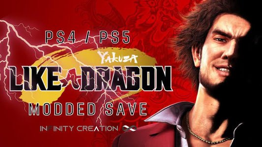 Yakuza Like A Dragon Modded Save Modded Save PS4