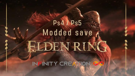 Elden Ring Modded Save PS4/PS5